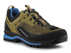 The Garmont Dragontail TECH GTX men's approach shoe 002755 - olive green/blue